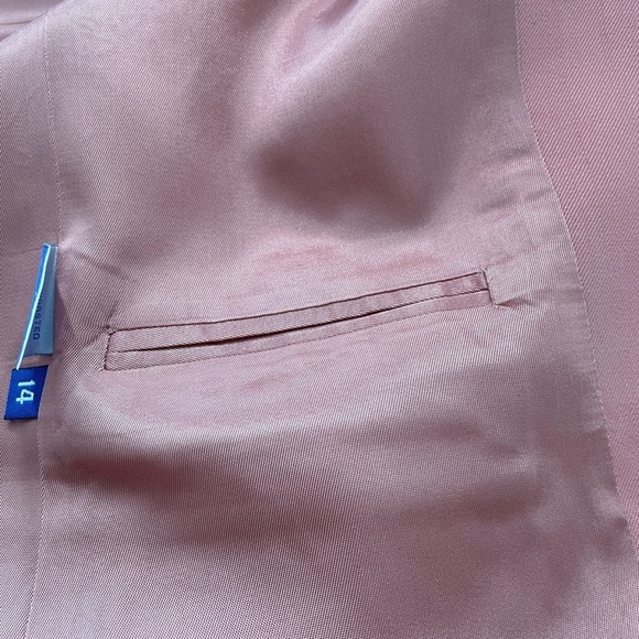 COPY - Austin Reed women’s Blazer jacket 100% worsted wool size 14 P one button… - Picture 8 of 9